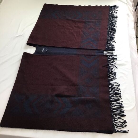 American Eagle Outfitters Southwestern Fringed Poncho Shawl One Size - Picture 3 of 9